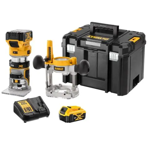 Extra rabatt Dewalt DCW604P2-QW Handöverfräs